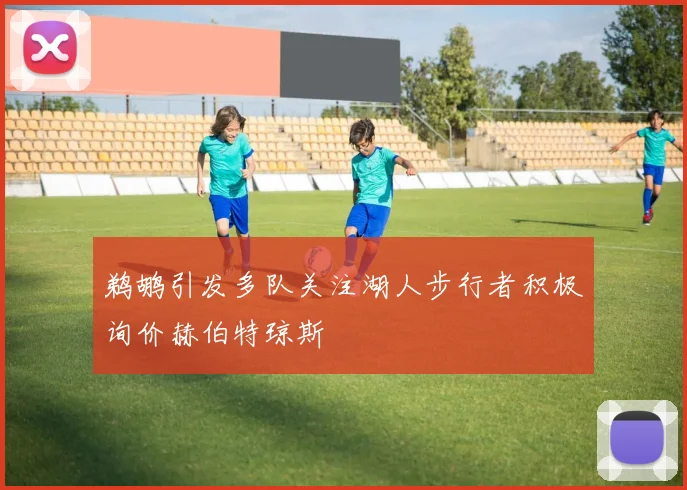 鹈鹕引发多队关注湖人步行者积极询价赫伯特琼斯